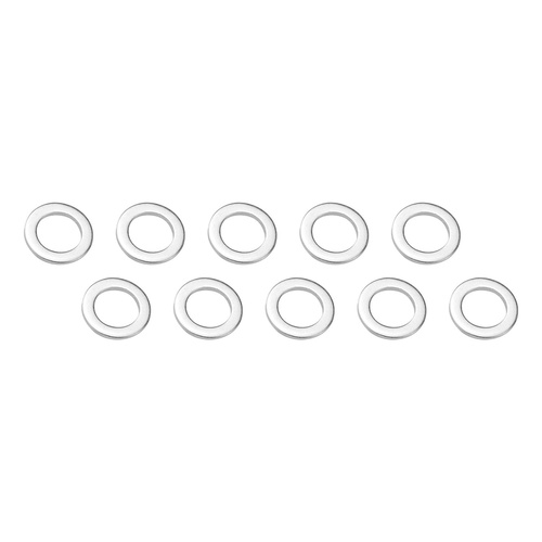 Wheel Lug Nut Washers, Chrome Mag Wheel Lug Nut Washers, Set of 10