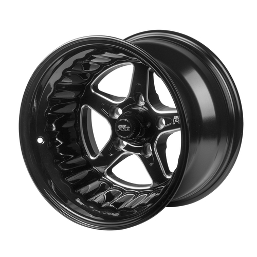 Street Pro ll Convo Pro Wheel Black 15x10' For Ford Bolt Circle 5x 4.50', (-51) 3.50' Back Space
