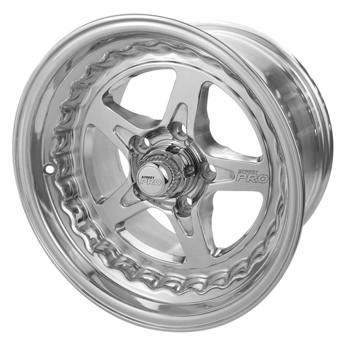 Street Pro ll Convo Pro Wheel Polished 15x8.5' For Holden Early Bolt Circle 5 x 4.25' (6) 5.0'' Back Space