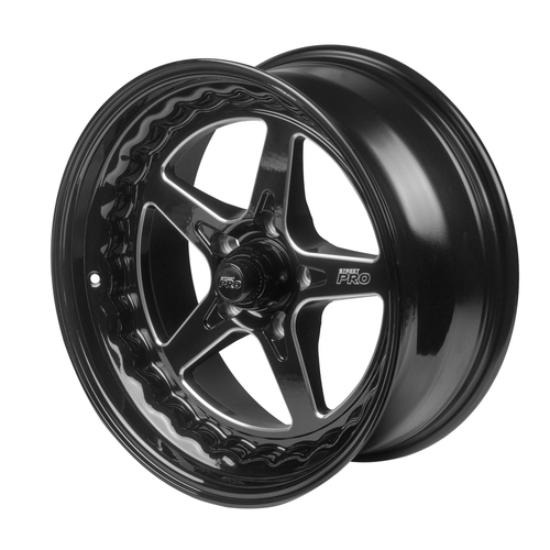 Street Pro ll Convo Pro Wheel Black 18x8' For Ford Bolt Circle 5x 4.50', (0) 4.50' Back Space