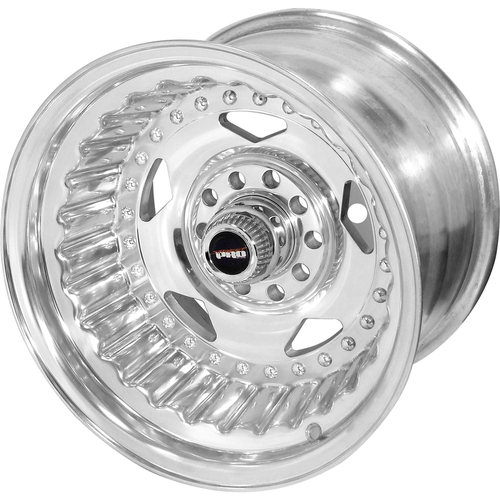 Street Pro Convo Pro Wheel Polished 15x10' For Holden For Chevrolet For Ford Dual Bolt Circle (-25) 4.50' Back Space