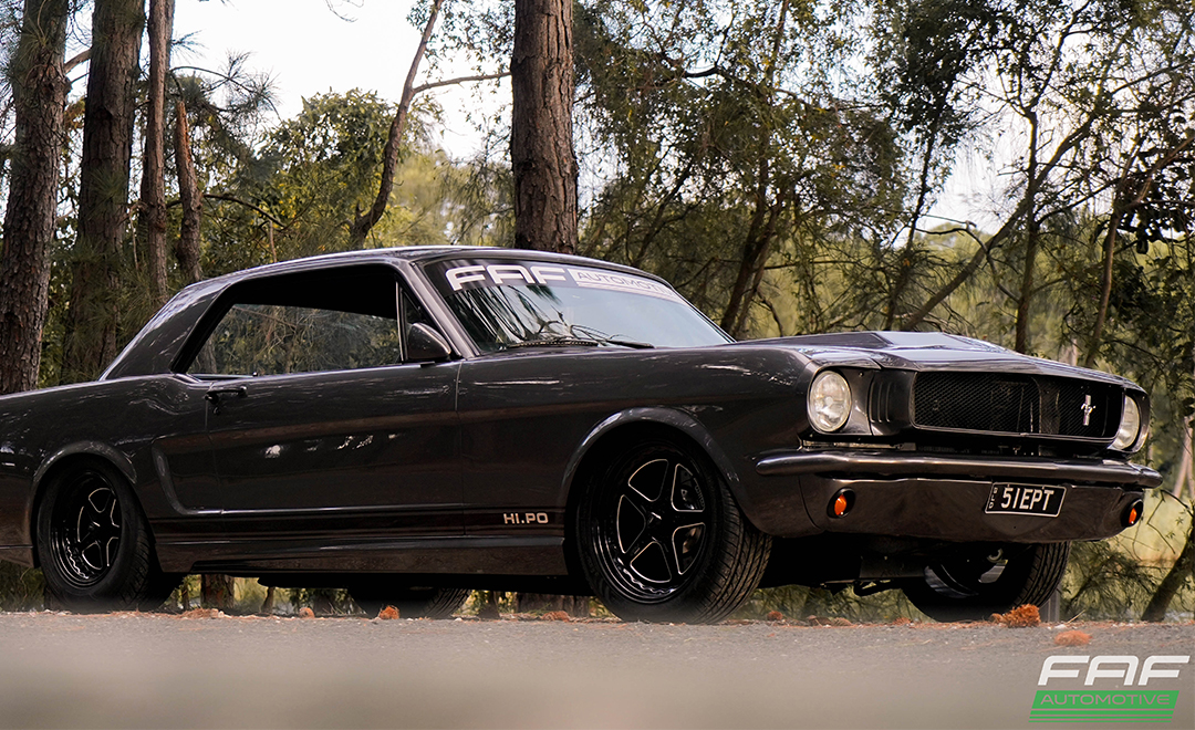 '65 Ford Mustang | 002 Series Wheels | Photos by FAF Automotive